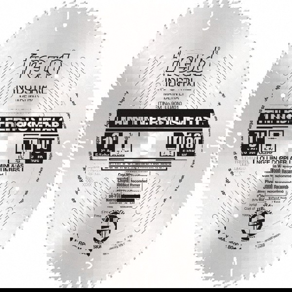 Wet & Dry Cut Saw Blade: 10